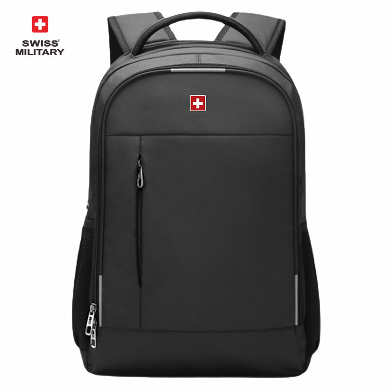 SWISS Men Laptop Backpack Waterproof Anti Theft USB Bag Large Capacity Fashion School Backpack Travel Backpack Back Pack Mochila