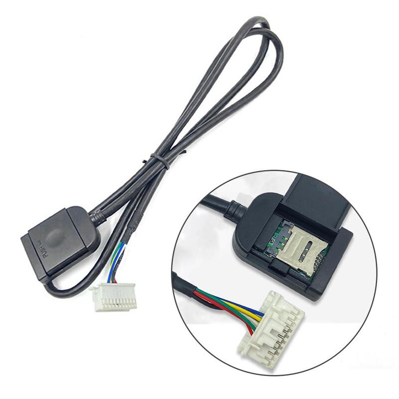 Sim Card Slot Adapter For Android Radio Multimedia Gps 4G 20pin Cable Connector Car Accsesories Wires Replancement Part