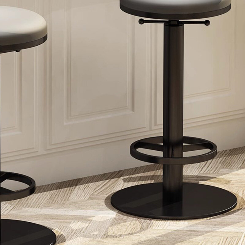 Sedia da Bar europea minimalista di lusso retrò Reception Design sedia salone industriale Sillas Para Comedor Counter Furniture