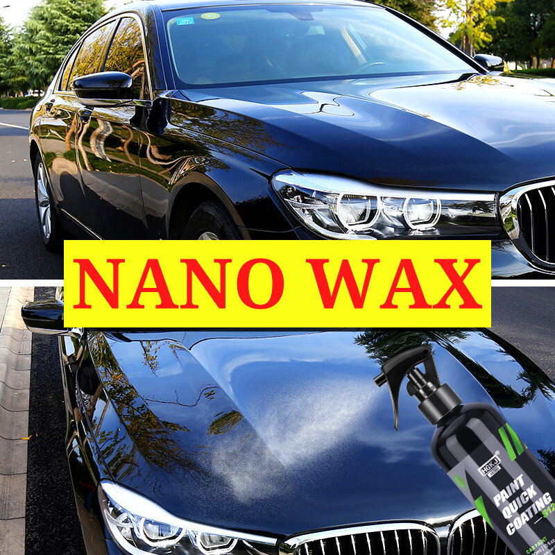 S12เซรามิคเคลือบ Quick Coat Liquid Nano สีรถยนต์ Wax สเปรย์ Hydrophobic Anti Scratch ป้องกันฟิล์ม Renewal HGKJ
