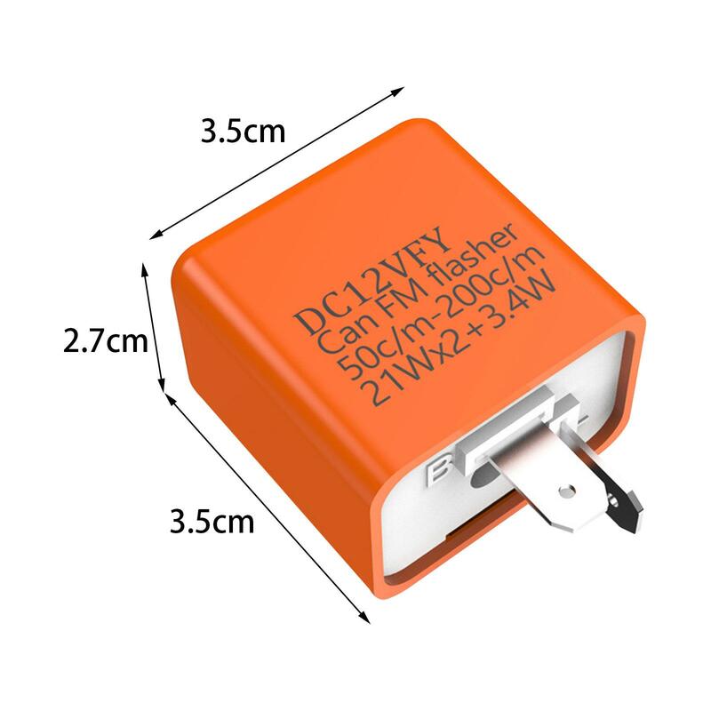 Generic LED Flasher Relay Turn Signal Flasher, Professional Repair Part Blinker Relay Motorcycle Indicator for Motorcycle