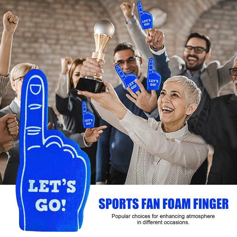 Universal Large Foams Fingers Cheerleading Props, Mão Sports Event Hand, Torcendo Palm Party Props, 1 Fan Finger de espuma