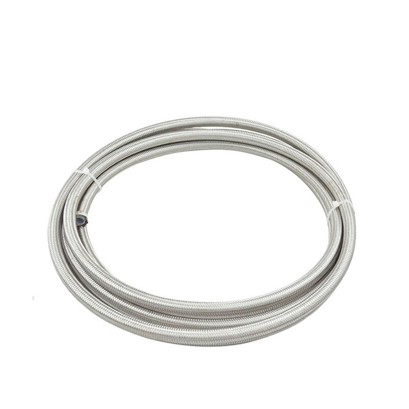 High quality Length 3M AN4 Racing Hose 304 Stainless Steel Braided PTFE Brake Hose Fuel Oil Line Oil Cooler Hose Pipe