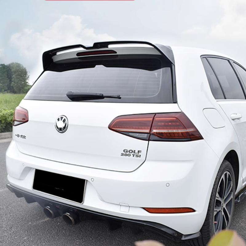 Alerón de techo estilo Oettinger, alerón trasero de plástico ABS para Volkswagen Golf7 MK7 7,5 GTI GTD GTE (no para R), Aleron 2013 -2020