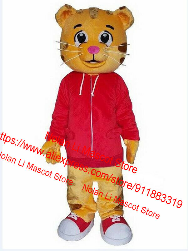 Hochwertige Eva Material Helm Tiger Maskottchen Kostüm Cartoon Anzug Cosplay Geburtstags feier Werbung Maskerade Erwachsene Größe 983