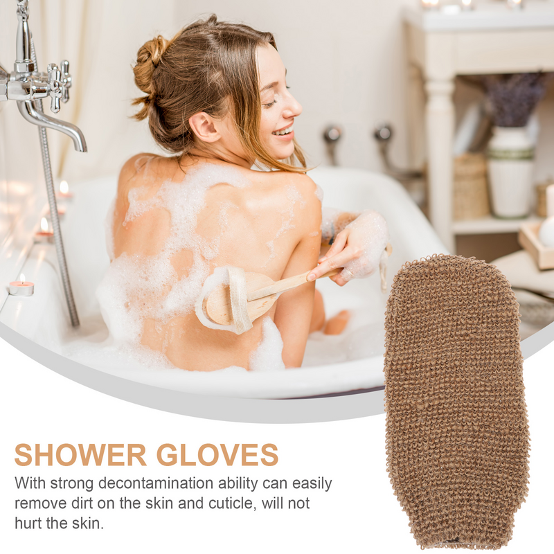 Guanti da bagno guanti esfolianti utili pratici di alta qualità guanti da massaggio per il corpo guanti da doccia per interni casa all'interno