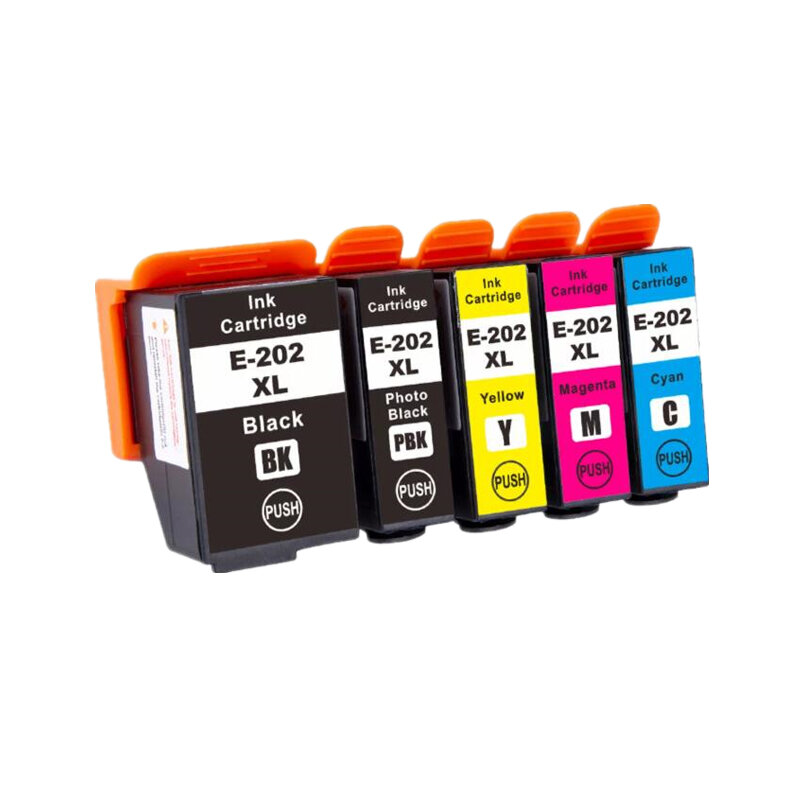 Cartucho de tinta para impresora Epson, recambio de tinta Compatible con Expression Premium, XP6000, XP6005, XP6100, XP6105, T02G1, T02H1, 1 Juego, 5PSC, 202XL