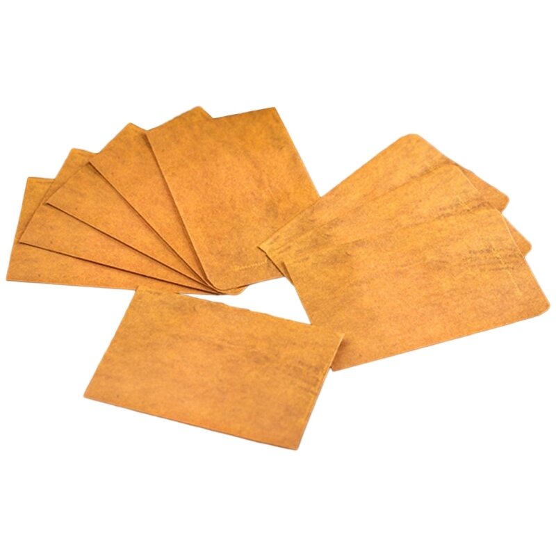 100x enveloppes en papier Kraft enveloppes en papier Design ancien enveloppes antiques livraison directe