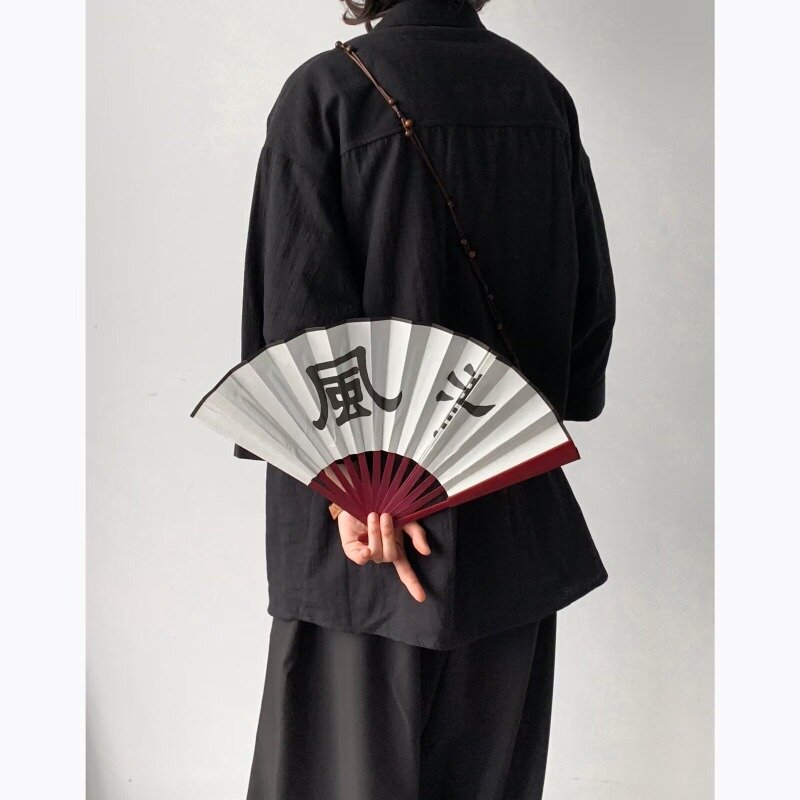 Camisa tang estilo chinês para homens, camisa vintage, presente de moda luxo leve, manga de sete pontos, primavera e outono