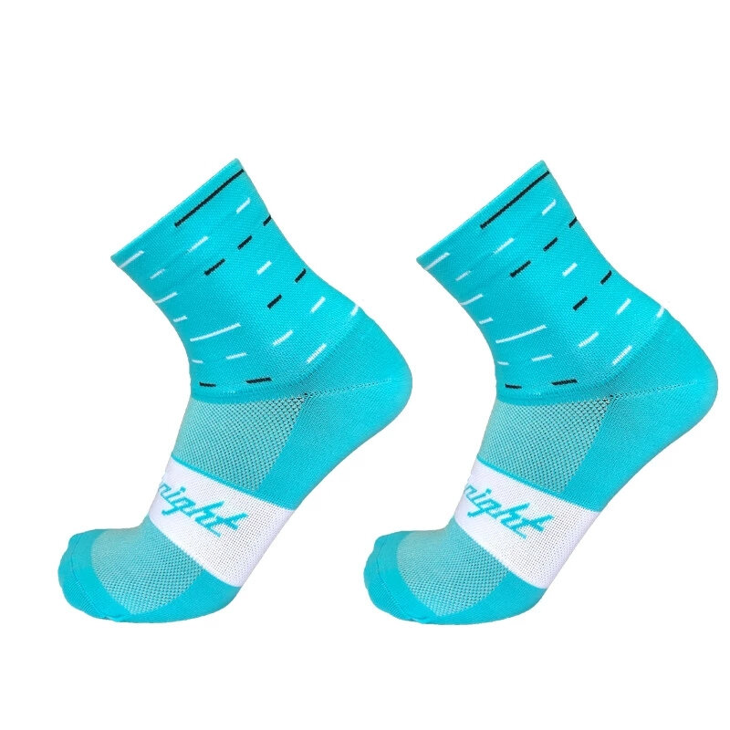 Kupokasi New Women Men Cycling Socks Sweat-absorbent and Breathable Socks Unisex Sport Bicycle Socks Outdoor Bike Racing Socks