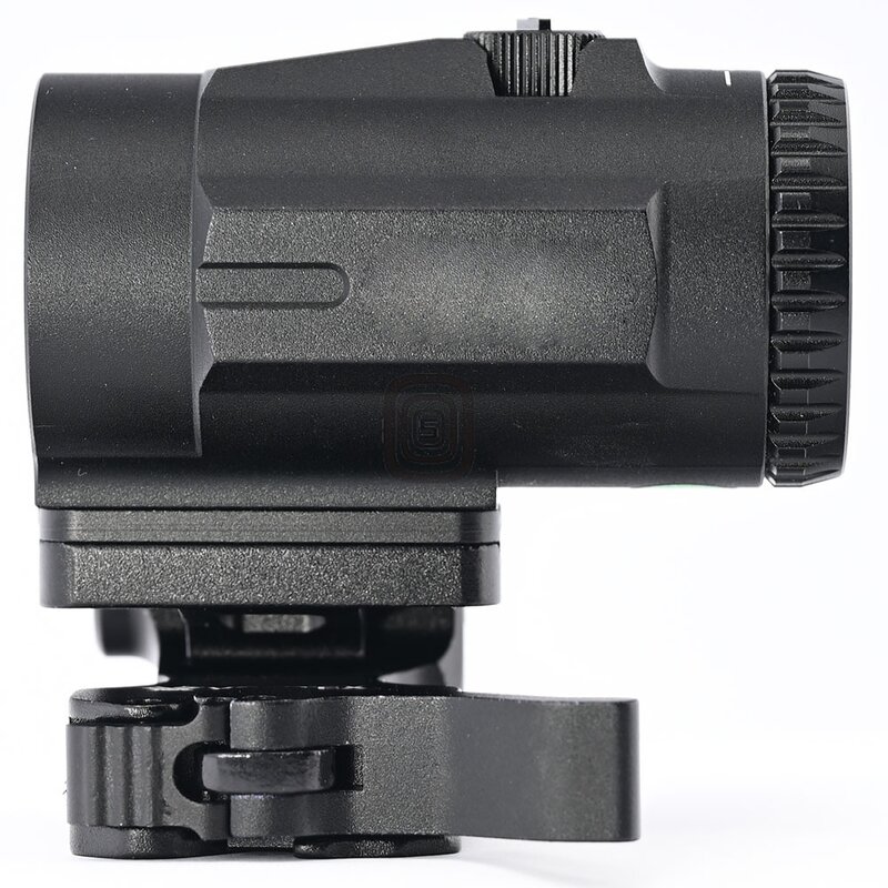 Colimador de mira de punto rojo, lupa 3x, visor integrado de plegado rápido, Base de montaje de foto de 20mm, M5911