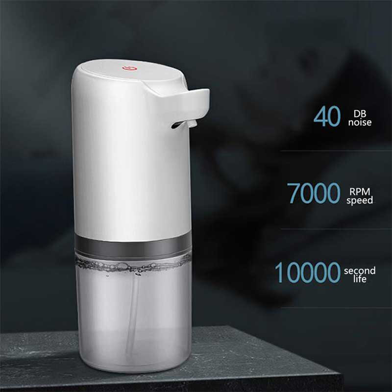 Bathroomsupplies rápido inteligente sensor pequeno mão desinfetante acessórios dispensador de sabão loção recipiente bolha gel spray multicolorido