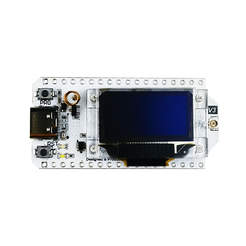 Heltec บอร์ด ESP32 SX1262 868MHz-928MHz, จอแสดงผล OLED สีฟ้า0.96นิ้ว WiFi Lora 32 V3บอร์ดพัฒนาสำหรับ Arduino