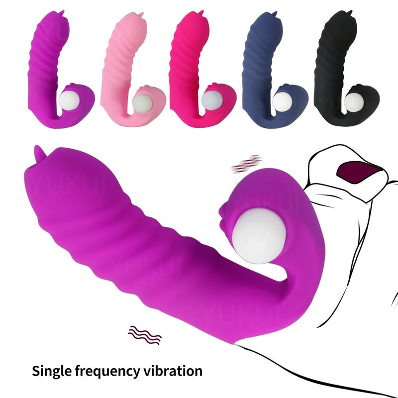 Vinger Cover Vibrator Tong Likken Massager Seksspeeltjes Voor Vrouwen G Spot Orgasme Clitoris Stimuleren Paar Flirten Masturbator