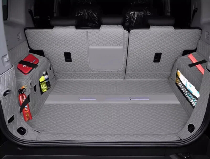 Kofferraum matte passend für chery Jetour Traveller T2 Modifikation Voll umrandung Kofferraum matte Auto Innen verkleidung steile