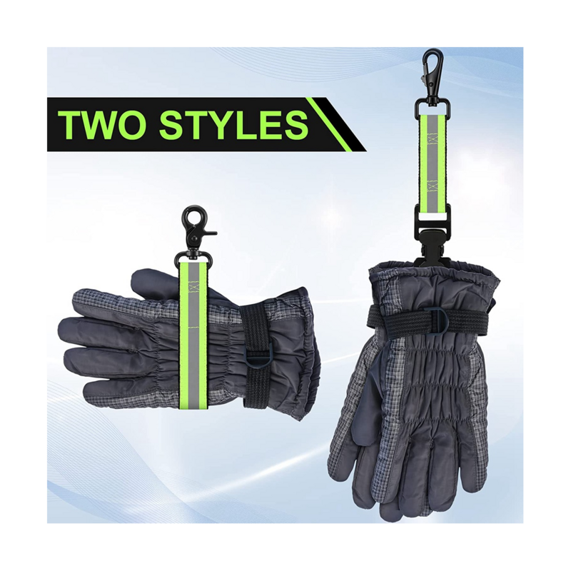 Bombeiro Glove Strap Holder, Polícia Trabalho Glove Clips, Segurança Belt Clip, 3 pcs