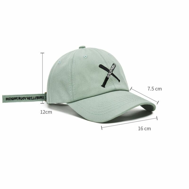 Sun Protection Baseball Cap New Show Face Small Baseball Bat Pattern Hip Hop Hat Adjustable Sun Hat for Women Men