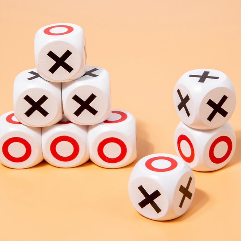 เกมหมากรุกไม้สำหรับเด็กเกมกระดานขนาดเล็กเกมกระดาน XO เกมกระดาน permainan Teka-teki สำหรับครอบครัวของเล่นเพื่อการศึกษาสำหรับเด็ก