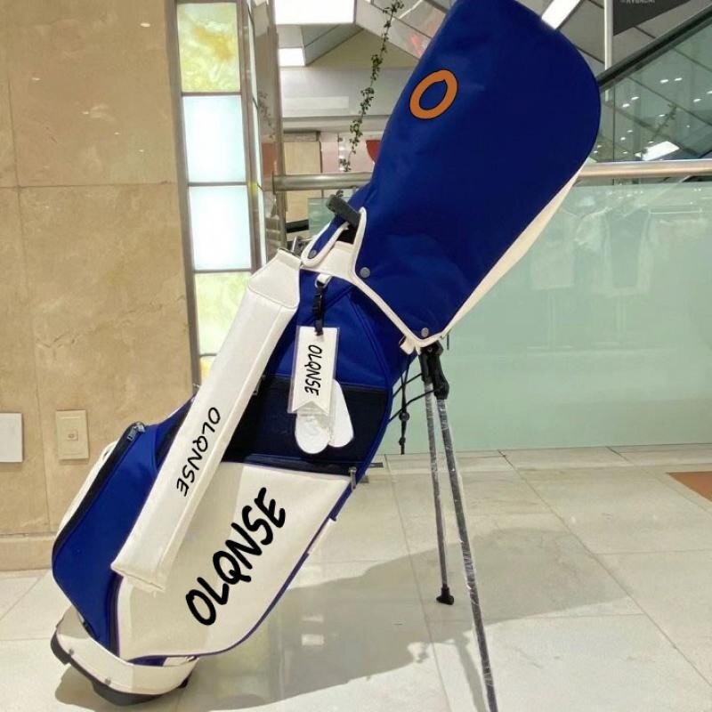Korean Golf Bag Golf Pu Nylon Fabric Thickened Waterproof Men's And Women's Professional Golf Stand Bag
