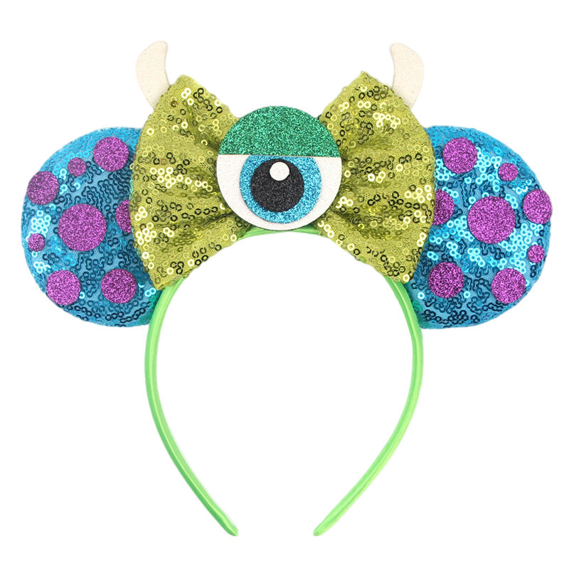 Neue Sullivan Disney Ohren Stirnband Monster Inc. Minnie Maus Haarband Frauen Cartoon Charakter Cosplay Haarschmuck Kinder Party