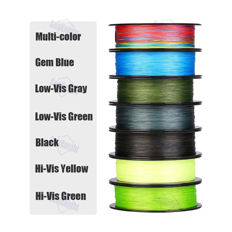 SeaKnight Brand NEW MONSTER/MANSTER W8 II 150M 300M 500M 8 Strands Casting Braided Wire Fishing Line 15-100LB PE Line Sea Tackle
