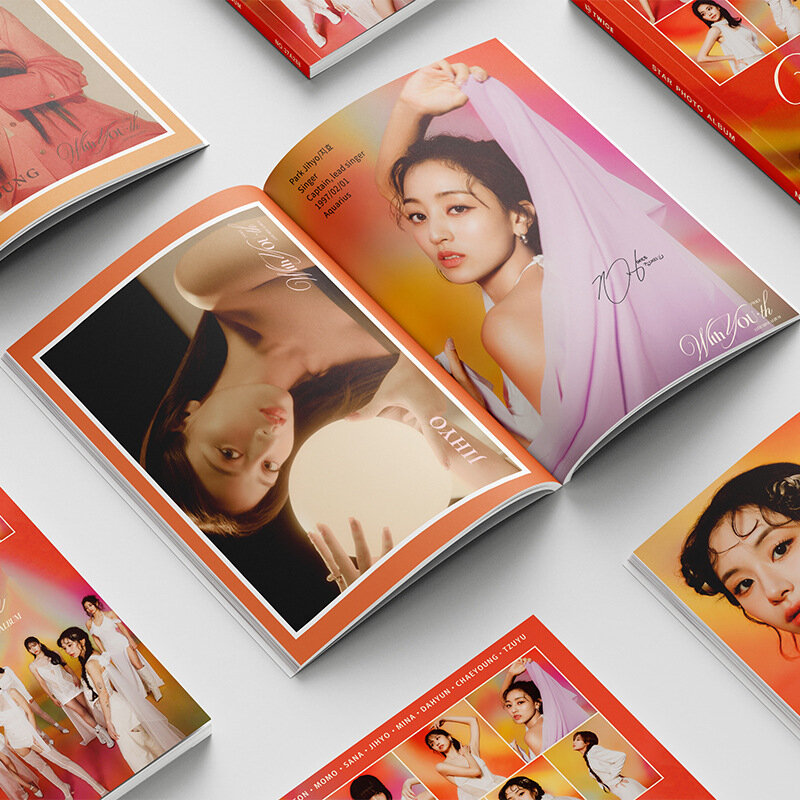 Новый альбом Kpop дважды 13-й мини с вами-th HD Фотогалерея наклейка плакат Закладка коллекционная карточка Nayeon Momo Мина Поклонники подарок