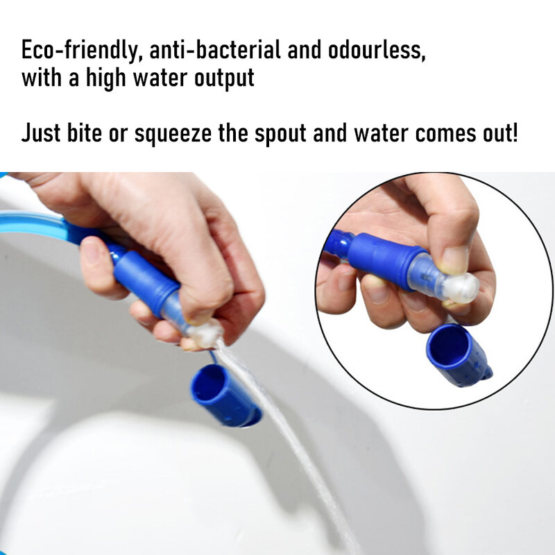 ThinkRider ถุงเก็บน้ำในกระเพาะปัสสาวะ, ถุงเก็บของให้ความชุ่มชื้นไม่มีสาร BPA 1L 2L 1.5L 3L สำหรับวิ่งกระเป๋าเป้สะพายหลังเสื้อกั๊กใส่น้ำ