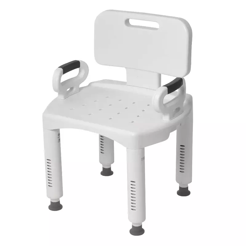 Drive Medical Premium Series Shower Chair, cadeira com costas e braços