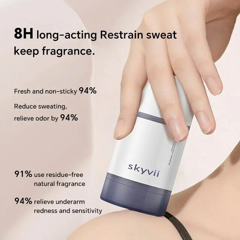 Bálsamo de Perfume sólido portátil con aromas refrescantes y de larga duración, fragancia Natural para hombres y mujeres, perfecto para uso en viajes