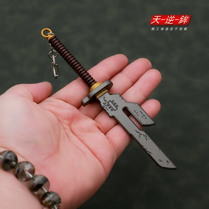 16cm umgekehrter Speer des Himmels Toji Fushi guro Jujutsu Kaisen Anime Waren Metall Waffe Modelle Home Ornament Handwerk Schlüssel bund