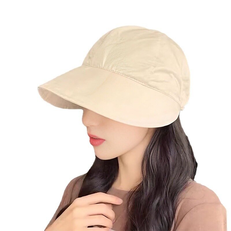 AL YOGA Sun proof Women's Summer Sunshade Hat with Face Covering Fisherman's Sun drying Hat New Baseball Sun Hat