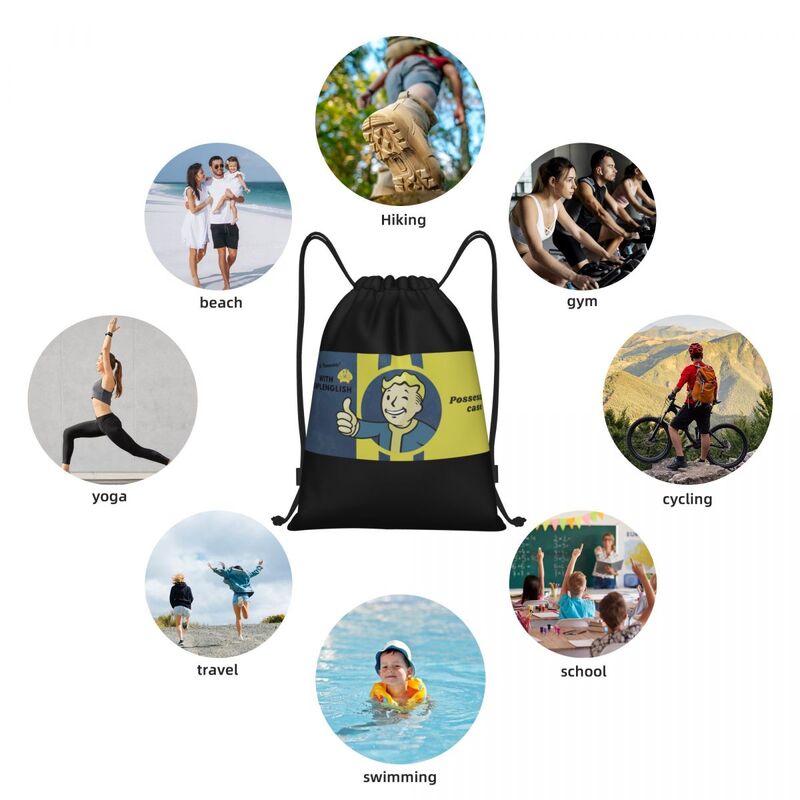VAULT-TEC приготовьтесь к будущему, Женская Портативная сумка для хранения, для спорта на открытом воздухе, путешествий