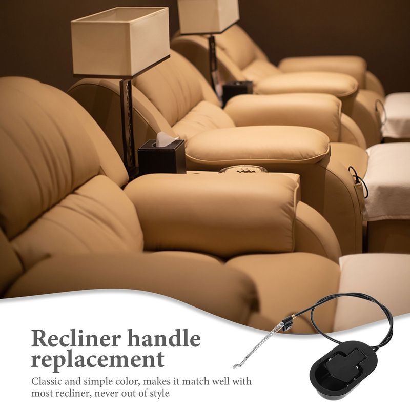 Комплектующие для релакс-кресла сменная ручка для мебели, выдвижной диван, многоразовый прочный для черных шезлонг
