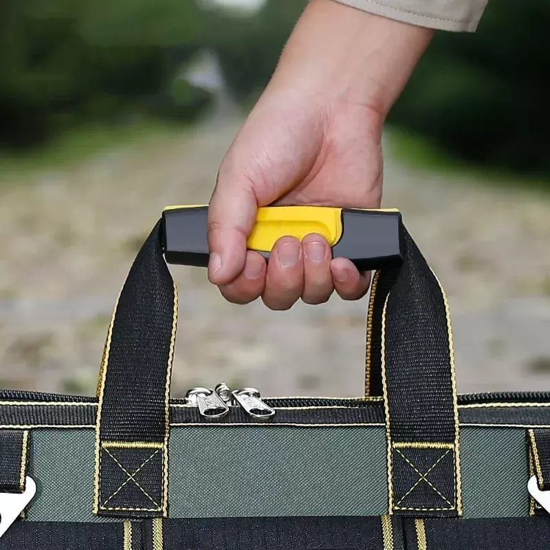 옥스포드 두꺼운 멀티 포켓 방수 낙하 방지 보관 가방, 다기능 도구 가방, 옥스포드 천 전기기사 가방