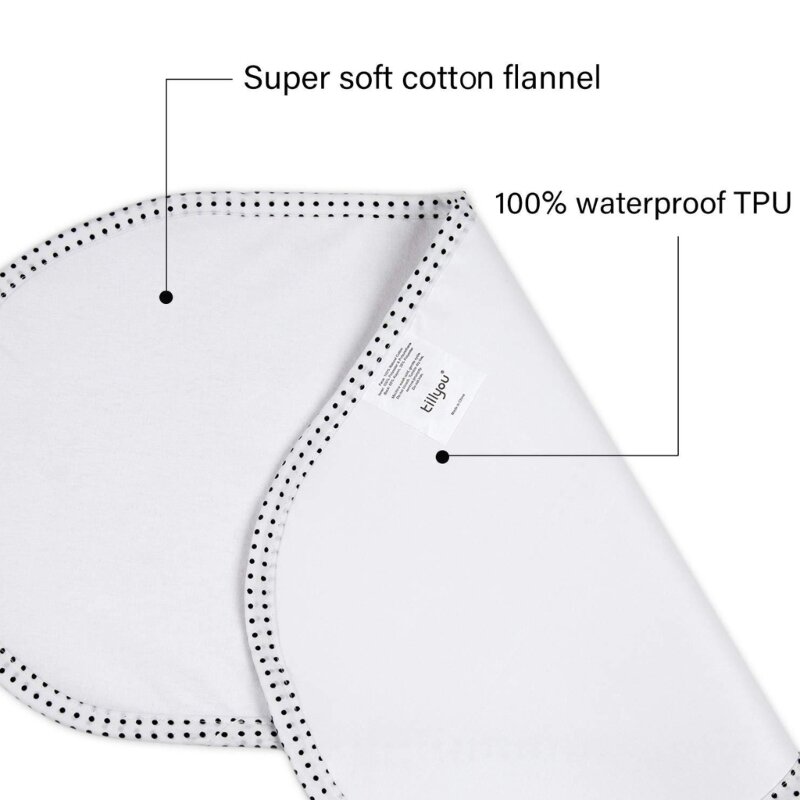 Infant Diaper Changing Pads Newborn Waterproof Changing Pad 12x23’’ Breathable Urine Absorbent Mat for Baby Boys Girl