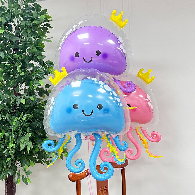 Pctopus-globo inflable para decoración de fiesta de cumpleaños, Globo flotante de dibujos animados