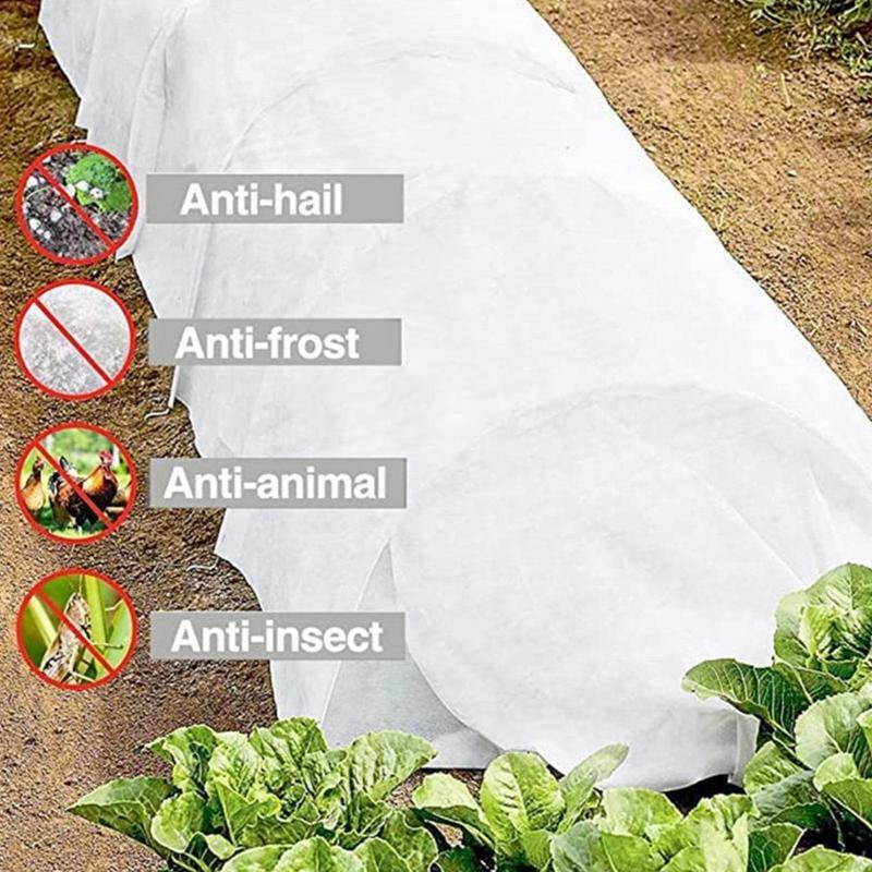 Winter Plant Covers Freeze Protection 33ft X 5.2ft Freeze Protection Cover Plant Blanket Row Cover Freeze Protection Non-Woven