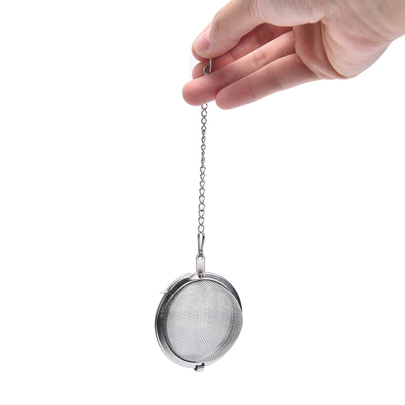 Esfera Locking Spice Ball Filtro, Infusor De Chá Inoxidável, Filtros De Filtro, 5cm