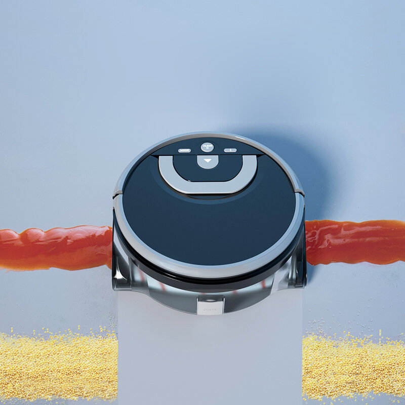 Nowy Robot do mycia podłóg W400 Shinebot nawigacja duży zbiornik na wodę sprzątanie kuchni planowana trasa zastosowanie domowe