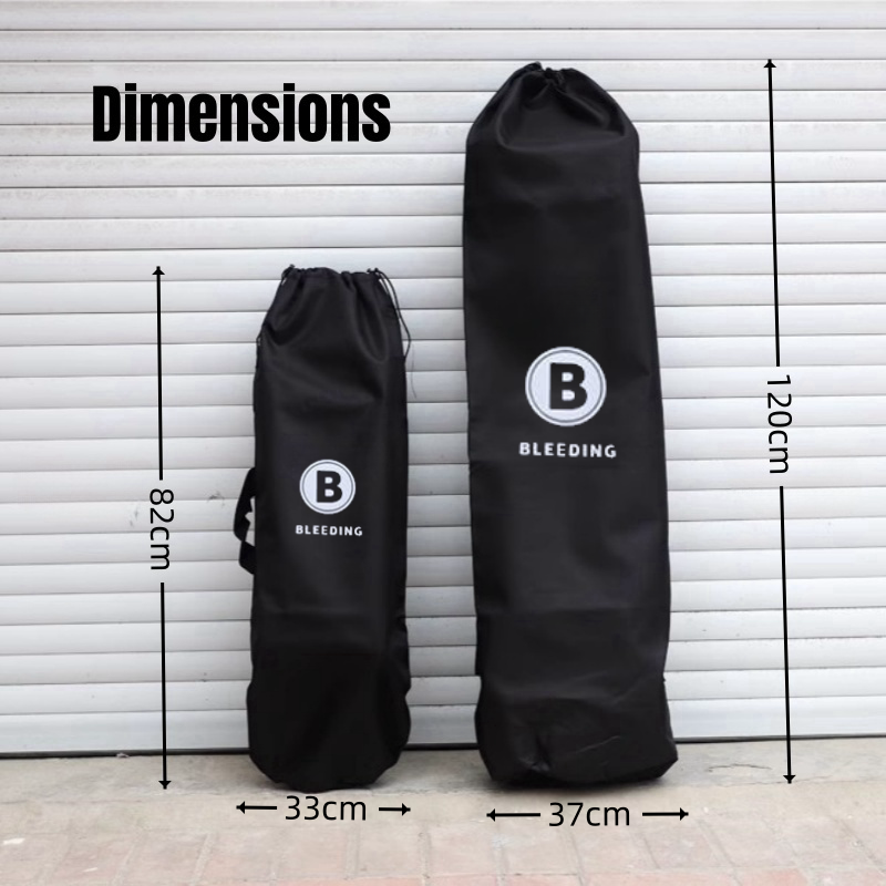 Grand sac d'équipement de palmes de plongée, sac de rangement portable, palmes longues, entraînement de yoga en plein air, sac en polymères, planche à roulettes
