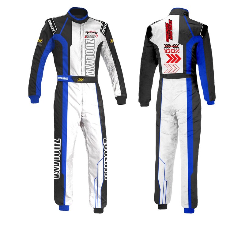 Adult Men and Women Beach Off-road F1 Kart One-piece Riding Waterproof Training Racing Suit Track One-piece Suit Jackets