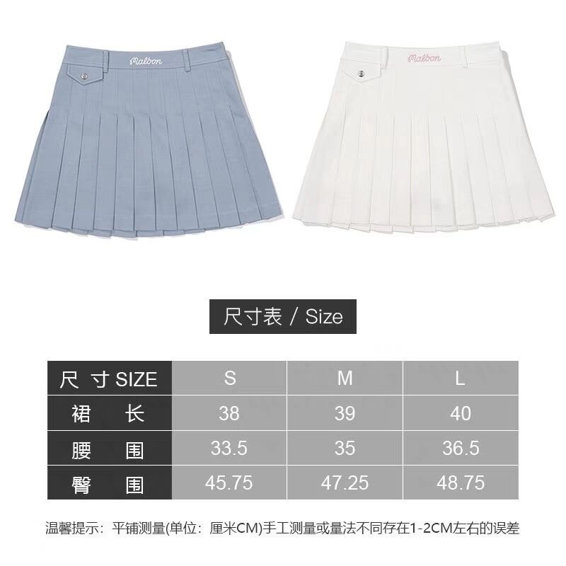 Mini jupe de tennis taille basse pour femme, mini jupe de golf, petit sac rond lapin, pendentif solide, uniforme d'écolière, 2023