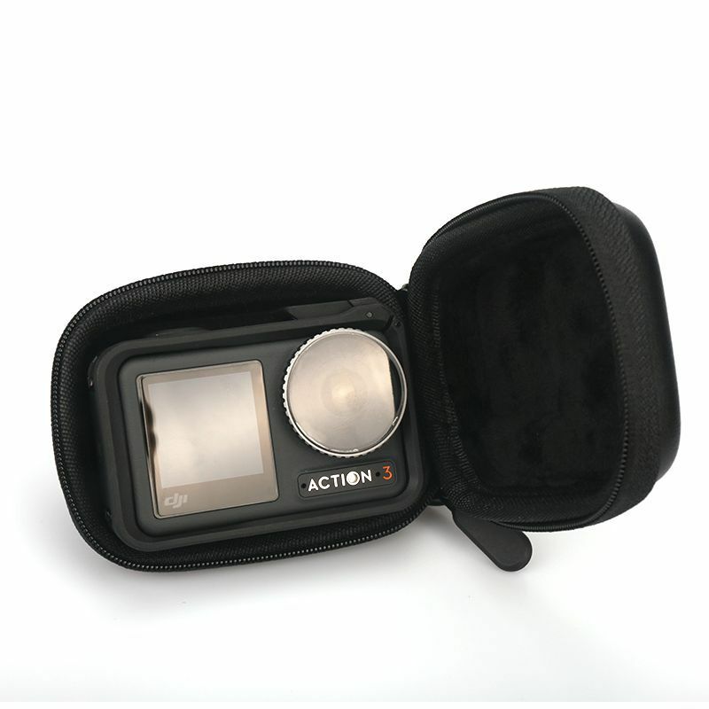 액션 4 용 카메라 렌즈 먼지 커버, 미끄럼 방지 실리콘 렌즈 보호, DJI Osmo 액션 4 카메라 강화 필름 액세서리