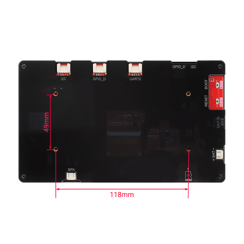 CrowPanel- 7.0 pollici Smart Graphic 800x480 RGB SPI TFT LCD modulo Display Touch Screen ESP32 per Arduino micropyone