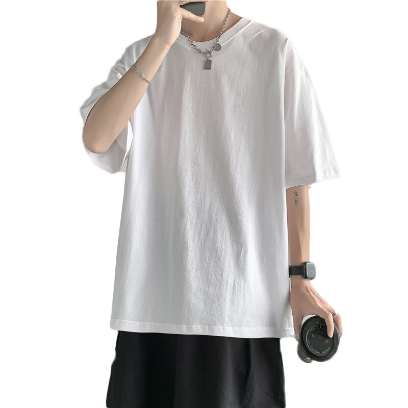 LAPPSTER Übergroßen Y2k Grafik T Shirts Colorfuls 100% Baumwolle 2023 Sommer Weiß Klassische T-shirts Kurzarm O-ansatz Tees Tops