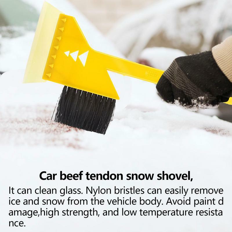 Usuwanie śniegu na samochody zimowe usuwanie śniegu motoryzacyjne narzędzie do usuwania niskie odporny na temperaturę skrobak do śniegu narzędzie do usuwania usuwanie śniegu oszczędzających pracę