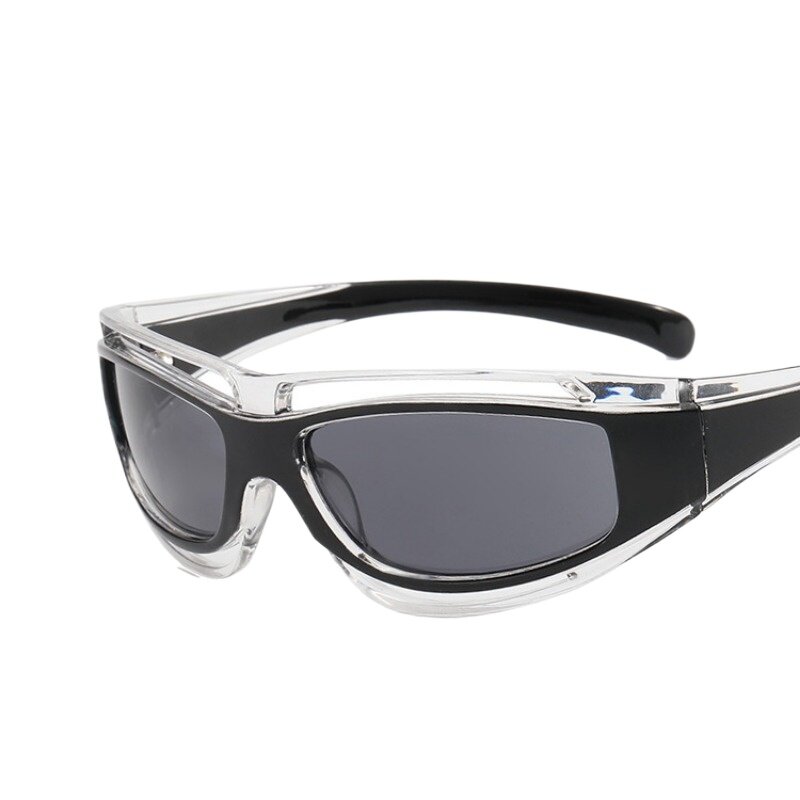 Luxury Designer Sunglasses 2022 New Women's Steampunk Concave Sun glasses Gg gafas Future Technology Y2K Vintage Mens Sunglasses