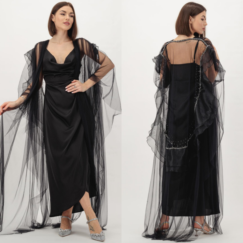 Атласные плиссированные трапециевидные платья средней длины с квадратным вырезом на заказ