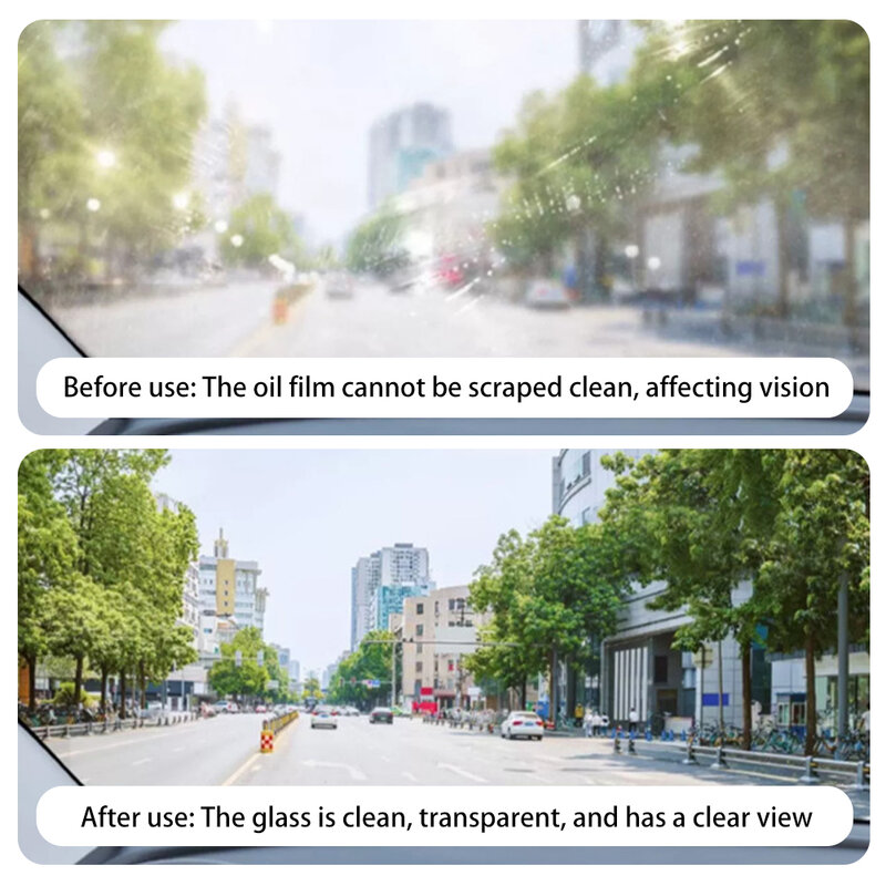 Car Oil Film Cleaner para vidro pára-brisa, Concentrado, Agente para veículos automotivos
