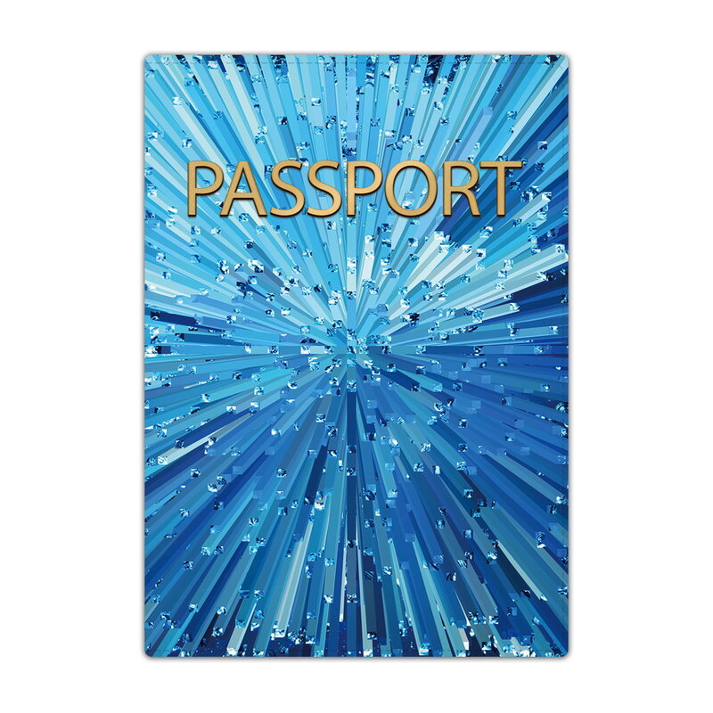 Donne viaggio passaporto Cover custodia protettiva carta da viaggio da uomo carta di credito titolare di viaggio ID & documento passaporto titolare protettore